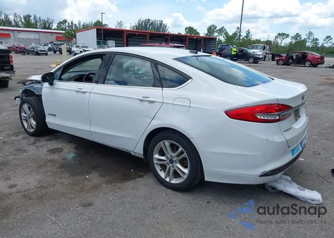2018 Ford Fusion Hybrid Se z USA, uszkodzony, nr VIN 3FA6P0LUXJR233900